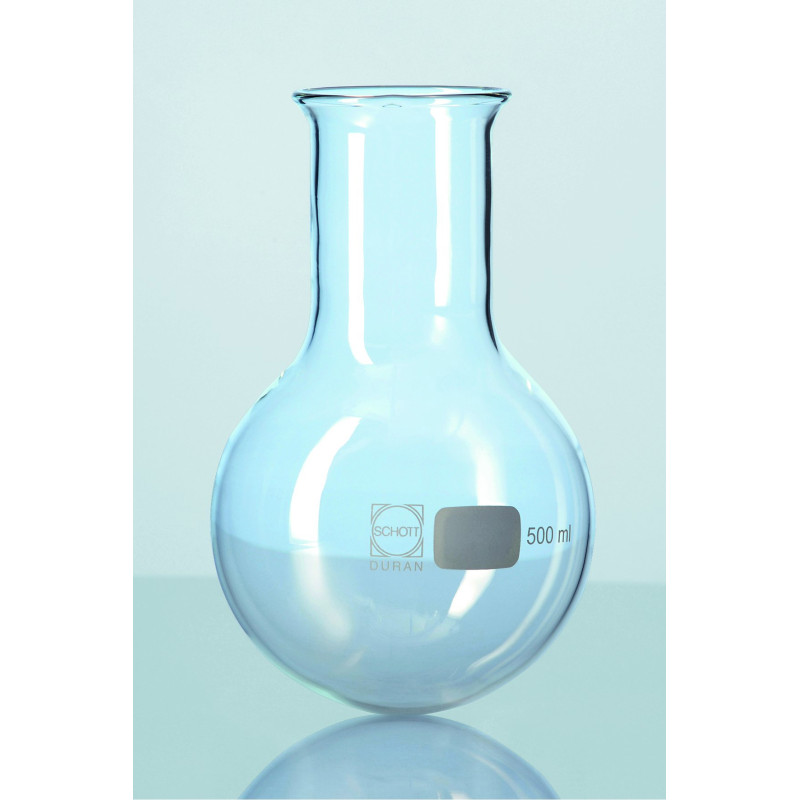 BALLON EN VERRE DURAN FOND ROND COL LARGE