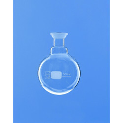 BALLON RECEPTEUR EN VERRE DURAN POUR EVAPORATEUR ROTATIF 1000 ml, FOND ROND RODAGE S35