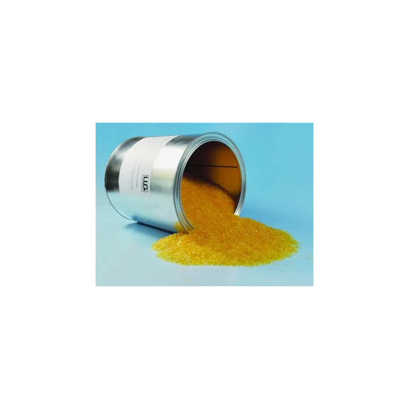 GEL DE SILICE ORANGE EN GRANULES 1 - 3 mm AVEC INDICATEUR DE SATURATION, AGENT DE DESSICATION - 1 KG