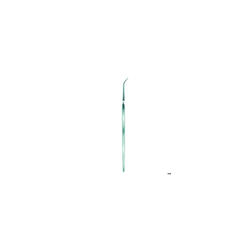 AIGUILLE DE DISSECTION MANCHE METALLIQUE POINTE COURBE