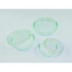 BOITE DE PETRI EN VERRE SODOCALCIQUE DIAMETRE 100 mm x HAUTEUR 15 mm