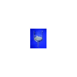 ENTONNOIR FILTRANT EN VERRE BOROSILICATE 500 ml DIAMETRE PLAQUE FRITTEE 95 mm, POROSITE 4