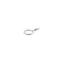 ANNEAU POUR STATIF EN ACIER PEINT AVEC NOIX DE SERRAGE DIAMETRE 70 mm
