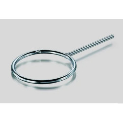 ANNEAU POUR STATIF EN ACIER PEINT SANS NOIX DE SERRAGE DIAMETRE 100 mm