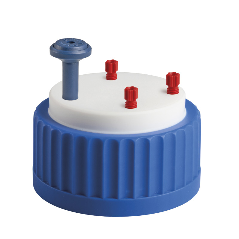 BOUCHON DE SECURITE MINI SAFETYCAP III, S40 AVEC 3 CONNECTEURS POUR TUYAU DIA. EXT. 3,2 mm
