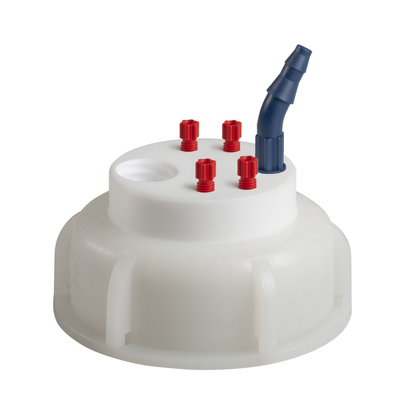 BOUCHON SAFETYWASTECAP S65 4 CONNECTEURS POUR TUYAU DIA. EXT. 2,3 ET 3,2 MM ET RACCORD 90ø
