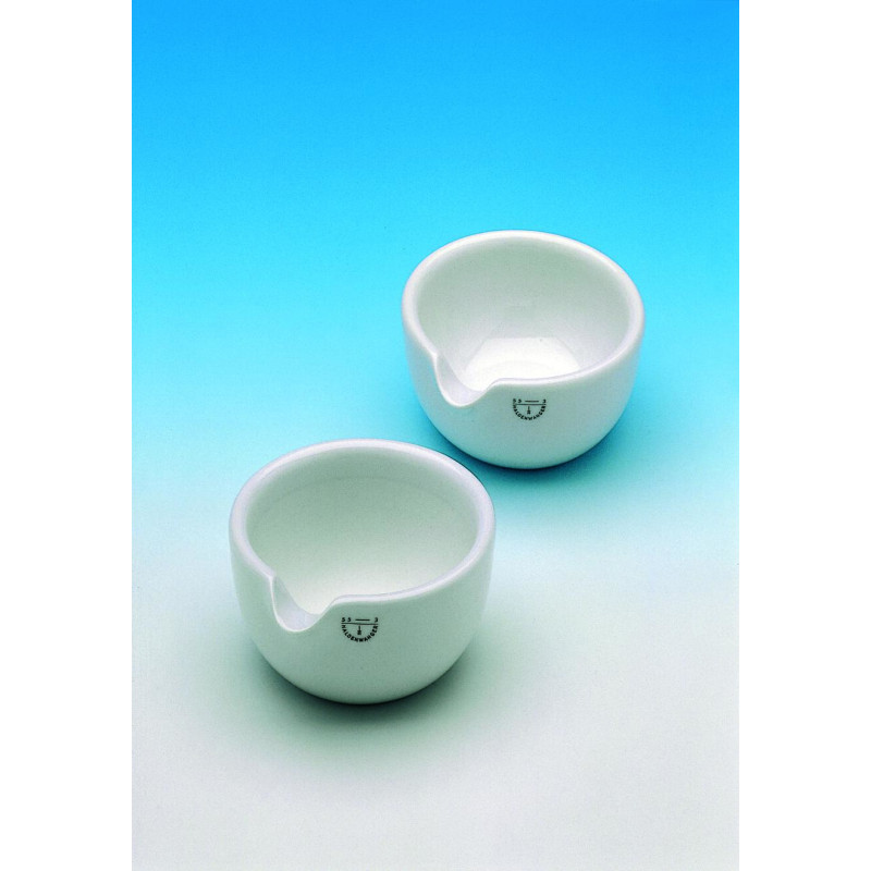 MORTIER EN PORCELAINE AVEC BEC, 650 ml DIAMETRE 150 mm, SANS PILON