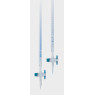 BURETTE EN VERRE BOROSILICATE CLASSE AS AVEC ROBINET DROIT CLE PTFE 10 ML