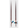 BURETTE EN VERRE BRUN BOROSILICATE CLASSE AS AVEC ROBINET DROIT CLE PTFE 25 ML
