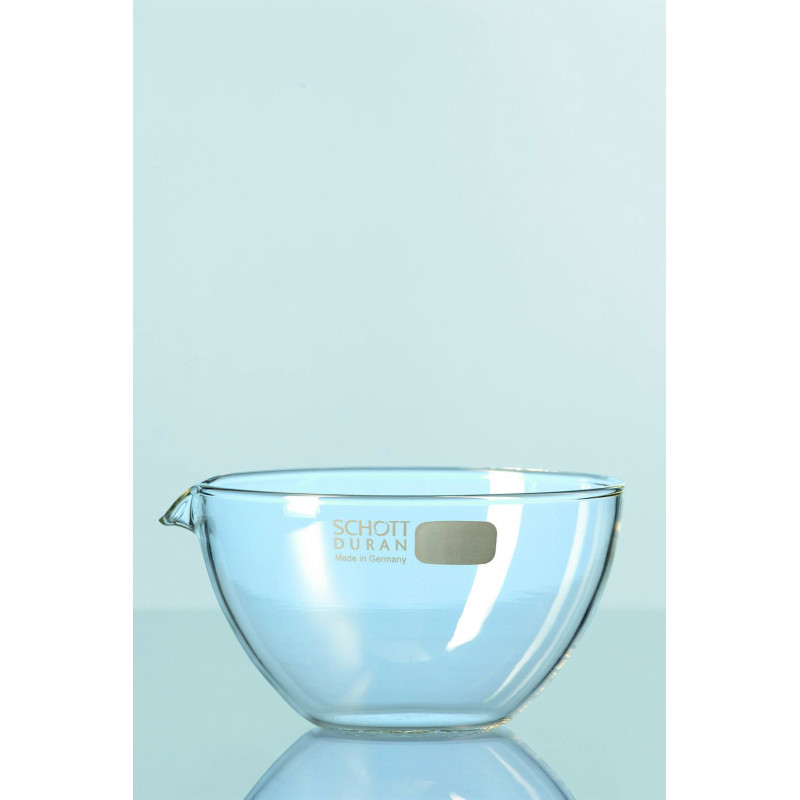 CAPSULE A EVAPORATION EN VERRE DURAN 90 ml DIAMETRE 80 mm x HAUTEUR 45 mm