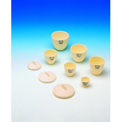 CREUSET EN ALUMINE ALSINT FORME BASSE 60 ml, DIAMETRE SUP/INF 54 / 24 mm, HAUTEUR 50 mm