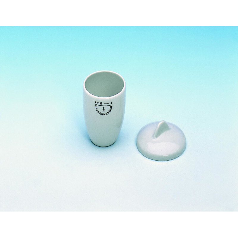 CREUSET EN PORCELAINE FORME HAUTE SANS COUVERCLE 11 ml DIAMETRE 26 mm