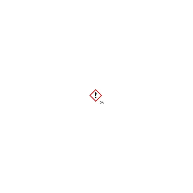ETIQUETTE DE SECURITE TYPE GHS 07 DESCRIPTION ATTENTION IRRITANT ETIQUETTE 26 X 37 MM PAR 250