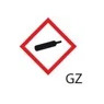 ETIQUETTE DE SECURITE TYPE GHS 04 DESCRIPTION ATTENTION SOUS PRESSION ETIQUETTE 26 X 37 MM PAR 250