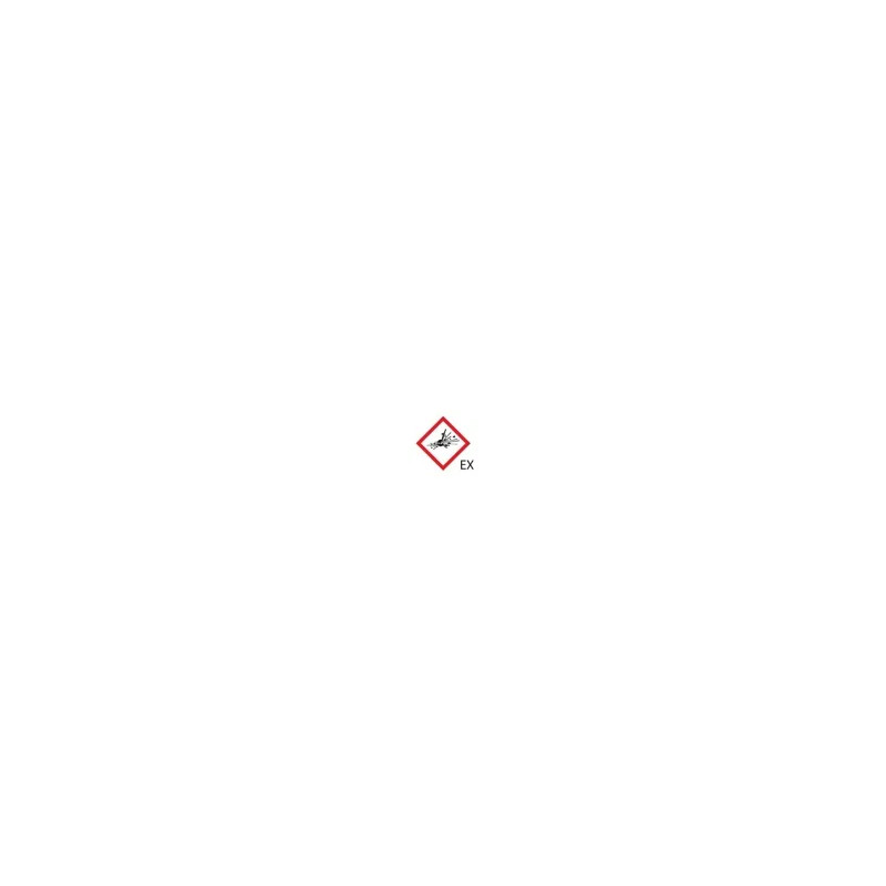 ETIQUETTE DE SECURITE TYPE GHS 01 DESCRIPTION ATTENTION EXPLOSIF ETIQUETTE 37 X 52 MM PAR 250