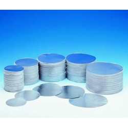 DISQUE EN ALUMINIUM AVEC PAPIER INTERCALAIRE DE PROTECTION EPAISSEUR 0,03 MM DIAMETRE 150 MM PAR 1000