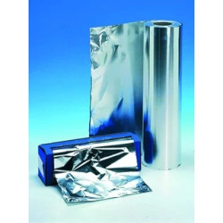PAPIER ALUMINIUM EN ROULEAU LONGUEUR 100 m LARGEUR 500 mm 30 MICRONS