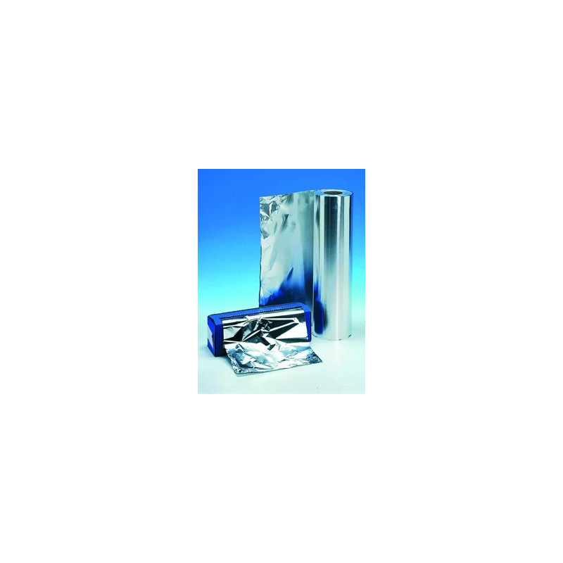 PAPIER ALUMINIUM EN ROULEAU LONGUEUR 100 m LARGEUR 500 mm 30 MICRONS