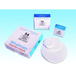 PAPIER FILTRE QUANTITATIF SANS CENDRES, DURCI GRADE 54 DIAMETRE 110 mm WHATMAN PAR100