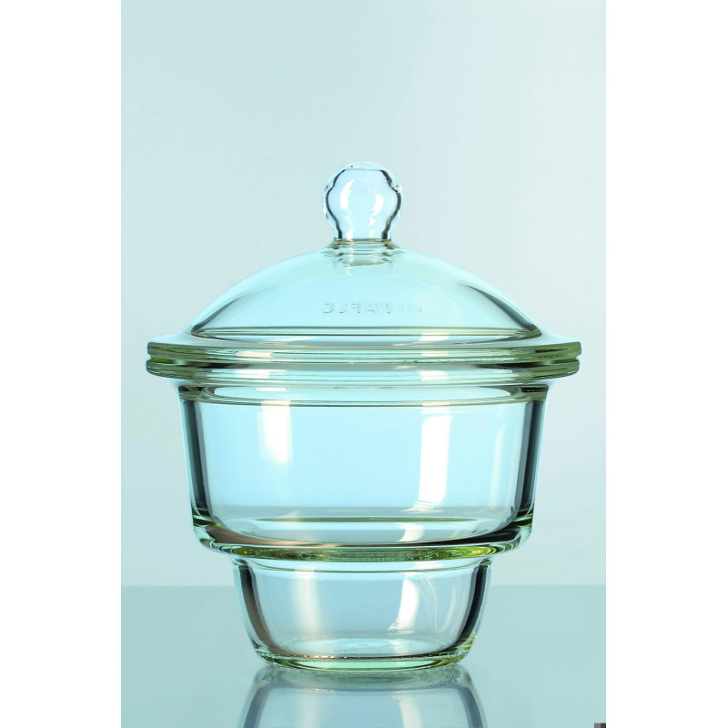 DESSICCATEUR EN VERRE DURAN DN 250 HAUTEUR 357 mm