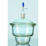 DESSICCATEUR A VIDE EN VERRE DURAN DN 200 COUVERCLE A ROBINET