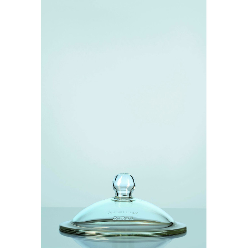 COUVERCLE A BOUTON POUR DESSICCATEUR EN VERRE DURAN