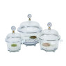 DESSICCATEUR A VIDE FORME RONDE EN PC MODELE VDR-20 TRANSPARENT 6L