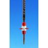 BURETTE DEMONTABLE EN VERRE BOROSILICATE ECONOMY CLASSE AS, AVEC ROBINET DROIT PP PAR 2
