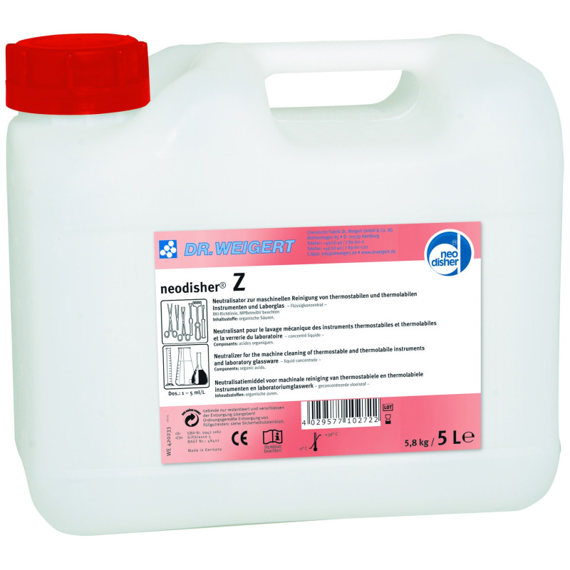 NEUTRALISANT LIQUIDE NEODISHER Z PAR 10 LITRES