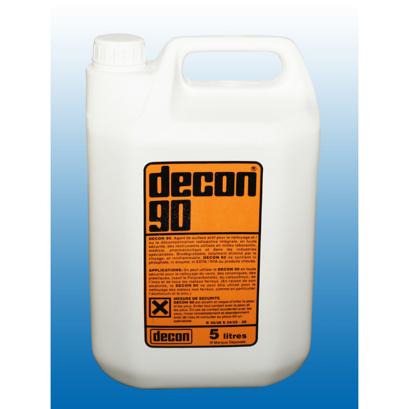 DETERGENT ALCALINE LIQUIDE DECON 90 POUR LAVAGE MANUEL