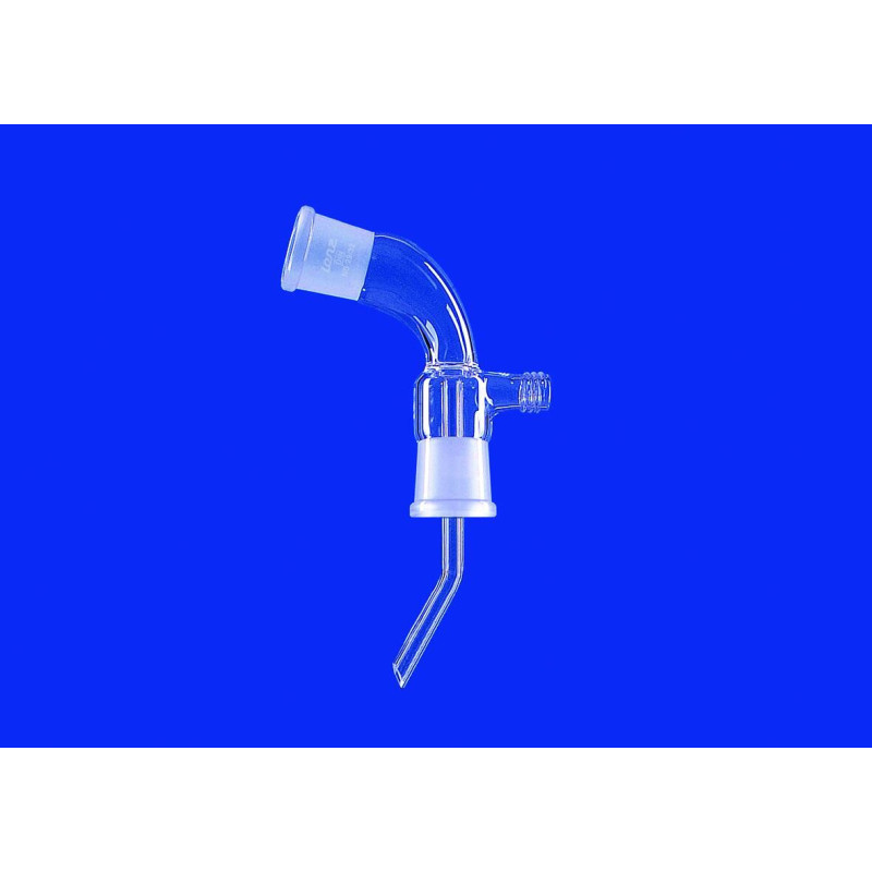 RACCORD COUDE POUR DISTRIBUTEUR DE DISTILLATION BREDT EN VERRE DURAN