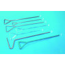 ENSEMENCEUR SELON DRIGALSKI EN VERRE DIA. 5 mm 150 x 30 mm
