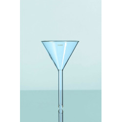 ENTONNOIR EN VERRE DURAN A TIGE COURTE DIAMETRE 45 mm x HAUTEUR 80 mm