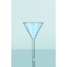 ENTONNOIR EN VERRE BOROSILICATE DIAMETRE 120 MM, TIGE 16 x 120 MM