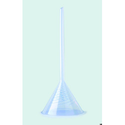 ENTONNOIR EN POLYPROPYLENE DIAMETRE 120 MM, TIGE 16 x 120 MM PAR 10