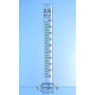 EPROUVETTE EN VERRE DURAN SILBERBRAND,  CLASSE B GRADUATIONS BRUNES