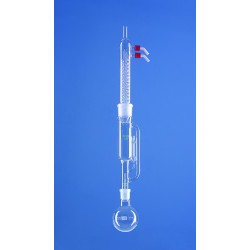 UNITE COMPLETE EXTRACTEUR SOXHLET EN VERRE DURAN, 250 ml RODAGE 45/40 BALLON 500 ml