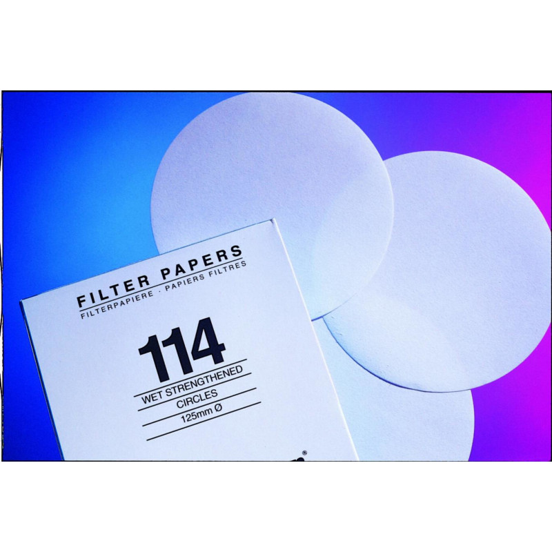 PAPIER FILTRE QUALITATIF RENFORCE GRADE 113 FEUILLE 460 X 570 mm WHATMAN PAR 100