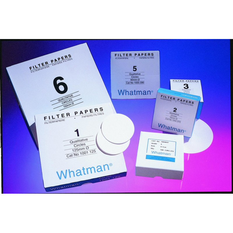 PAPIER FILTRE QUALITATIF GRADE 2 DIAMETRE 240 mm WHATMAN PAR 100