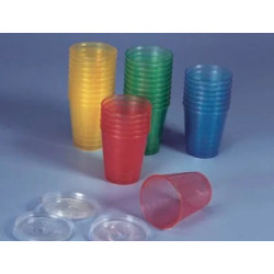 BECHER EN PP COLORIS BLEU CAPACITE 30 ML PAR 800