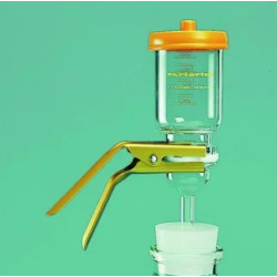 UNITE DE FILTRATION SOUS VIDE SARTORIUS POUR FILTRE DIAMETRE 47/50 mm CAPACITE 250 ml, PLAQUE FRITTE EN INOX REVETU PTFE