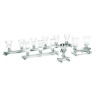 RAMPE DE FILTRATION EN INOX 6 POSTES POUR BIOSART 250