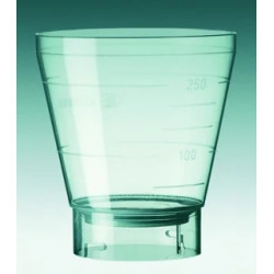 ENTONNOIR A USAGE UNIQUE STERILE BIOSART 250 HIQ EMBALLAGE INDIVIDUEL STERILE PAR 50
