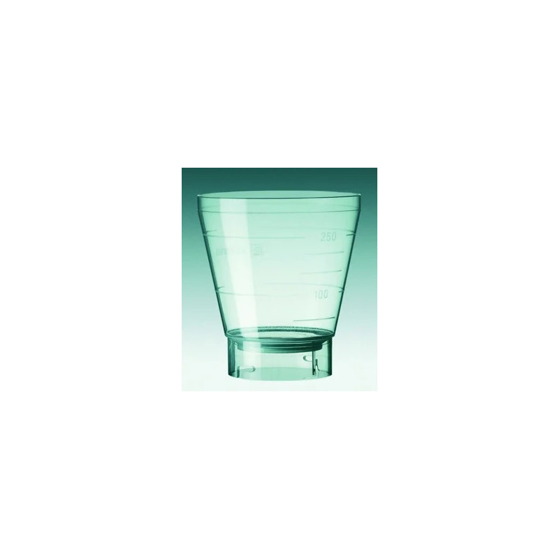 ENTONNOIR A USAGE UNIQUE STERILE BIOSART 250 HIQ EMBALLAGE INDIVIDUEL STERILE PAR 50