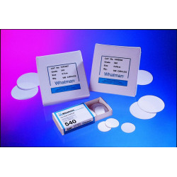 PAPIER FILTRE QUANTITATIF SANS CENDRE WHATMAN GRADE 589/2 PAR 100