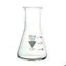 FIOLE ERLENMEYER EN VERRE BOROSILICATE A COL LARGE 200 ml PAR 10