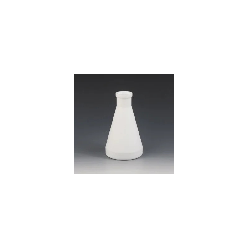 FIOLE ERLENMEYER EN PTFE 100 ML A COL RODE 19/26