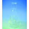 FIOLE ERLENMEYER DE CULTURE A COL EVASE EN VERRE DURAN 500 ml