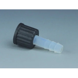 OLIVE EN PFA FORME DROITE AVEC RACCORD A VIS GL 32 EN PPS