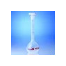 FIOLE JAUGEE VITLAB EN PMP A COL RODE CLASSE B 500 ML AVEC BOUCHON